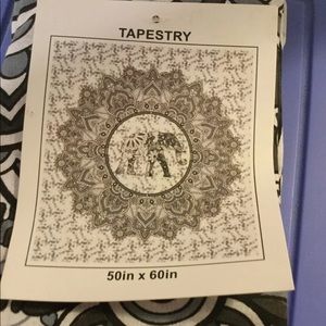 cute elephant tapestry